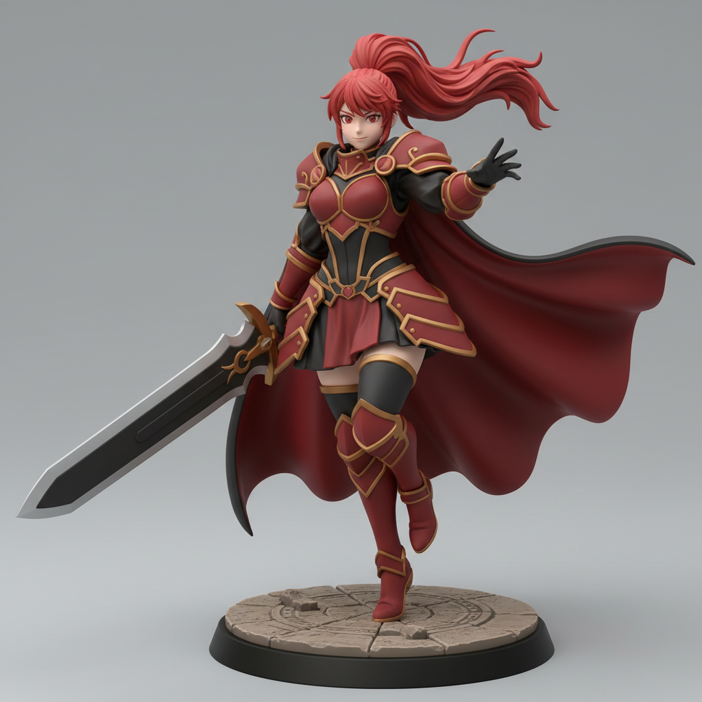 Une héroïne manga...