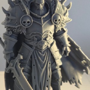 Figurine résine 54mm avec détails